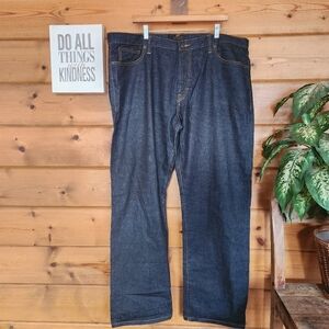 Sean John Jeans Y2K Baggy Relaxed Loose Straight Leg Dark Wash Denim Sz 40 X 34"
